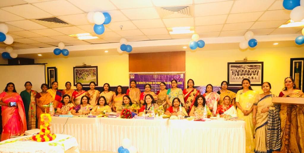 जेएससीए स्टेडियम में मना इनरव्हिल क्लब ऑफ स्वर्ण रेखा पदस्थापन समारोह