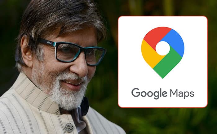 Google Maps पर अब अमिताभ बच्चन आपको दिखाएंगे 'सही रास्ता'