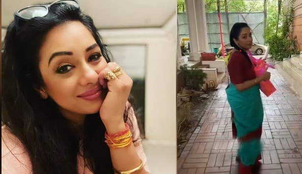 Anupamaa फेम Rupali Ganguly ने चुराया पर्स, कहा अरे मैं तो बस . . .