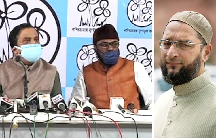 ममता बनर्जी की TMC ने बंगाल चुनाव से पहले ओवैसी को दिया झटका, AIMIM के बड़े नेता अनवर पाशा और 17 पदाधिकारियों को तोड़ा