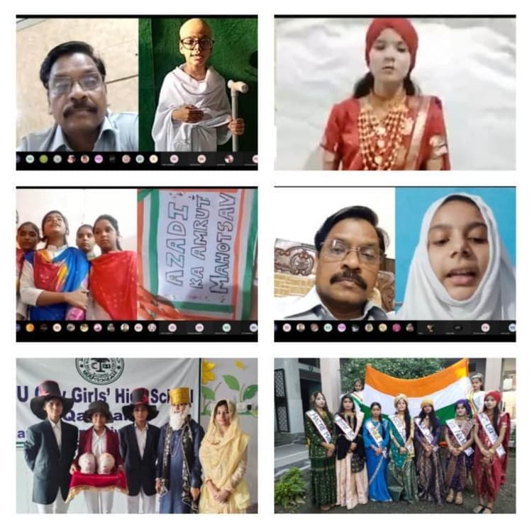 एएमयू में मना आजादी का अमृत महोत्सव, निबंध में दिखे युवा विचार, डांस में रहे ये अव्वल