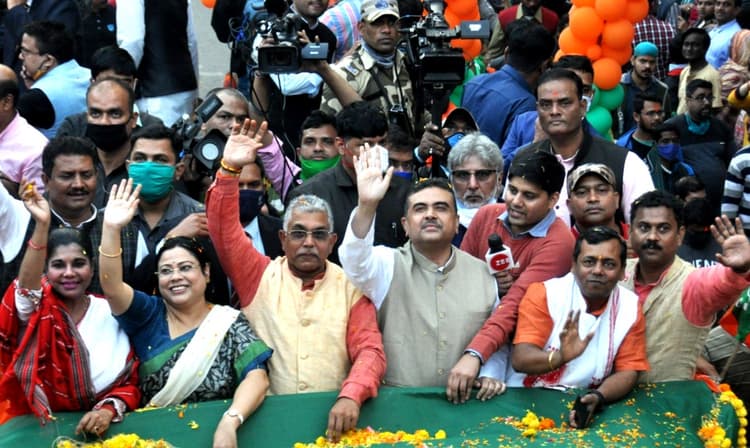 Mamata Vs Suvendu: नंदीग्राम में ममता को 50 हजार वोटों से नहीं हराया, तो राजनीति छोड़ दूंगा, कोलकाता में बोले शुभेंदु अधिकारी