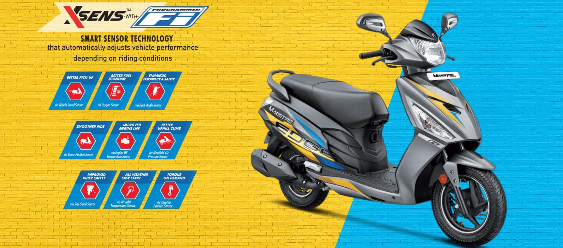 BS6 इंजन और धांसू ग्राफिक्स के साथ आया Hero Maestro Edge 110, जानें कीमत