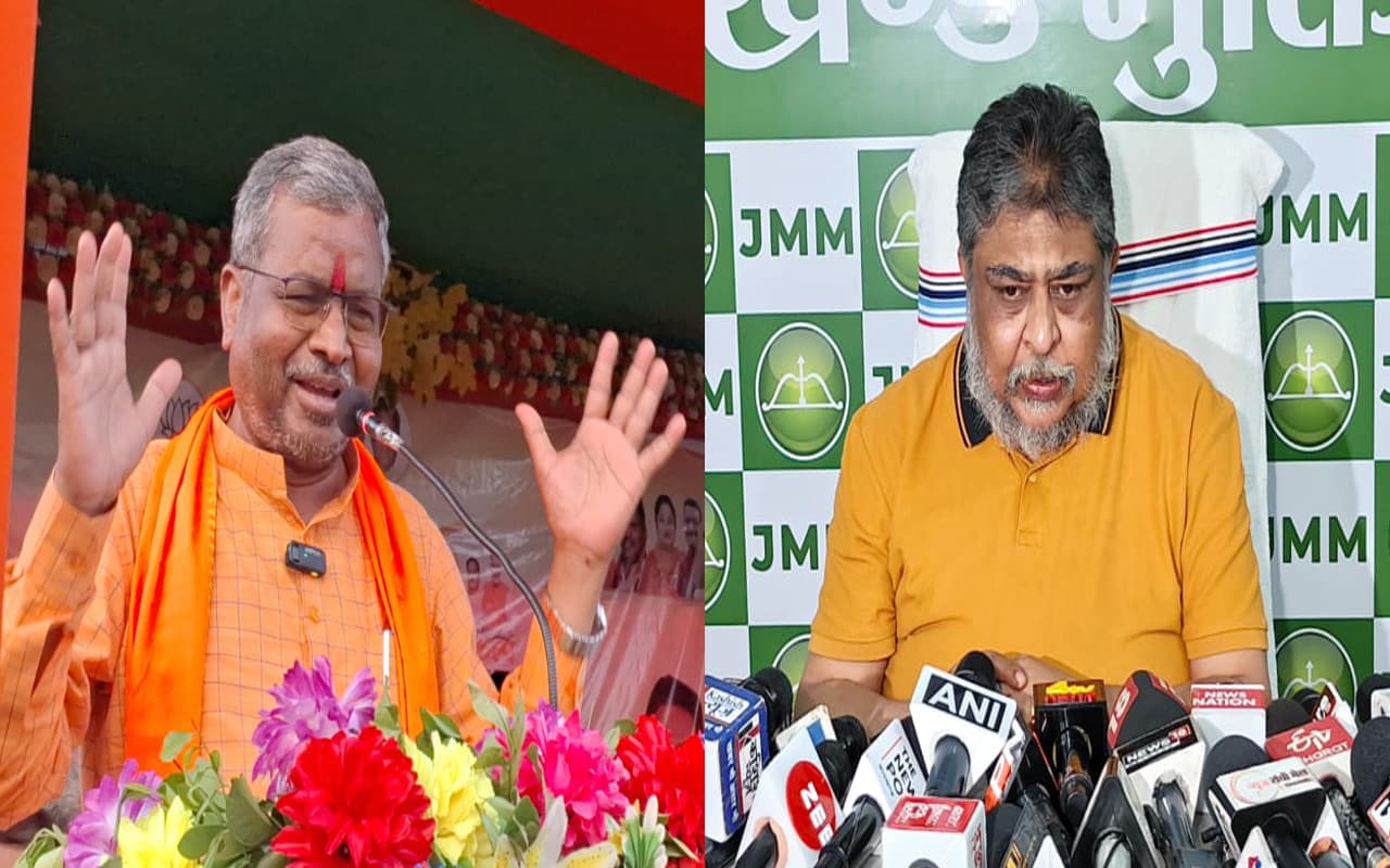 झारखंड : बाबूलाल मरांडी के सलाहकार सुनील तिवारी पर झामुमो हुआ हमलावर, बीजेपी ने पलट कर दिया जवाब