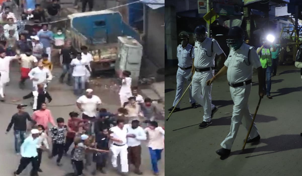 VIDEO : बंगाल के टिकियापाड़ा में पुलिस पर भीड़ का हमला, रैफ व काम्बैट फोर्स ने संभाला मोर्चा, दिलीप घोष ने की CRPF तैनाती की मांग VIDEO : बंगाल के टिकियापाड़ा में पुलिस पर भीड़ का हमला, रैफ व काम्बैट फोर्स ने संभाला मोर्चा, दिलीप घोष ने की CRPF तैनाती की मांग