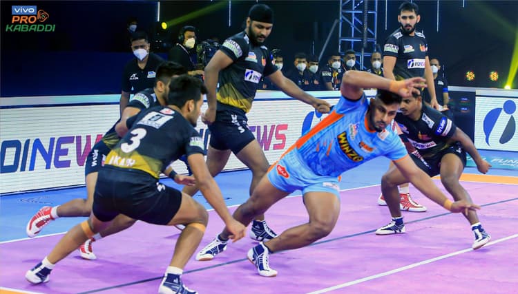 Pro Kabaddi League 2022: बंगाल वॉरियर्स और तेलुगु टाइटंस का मैच ड्रॉ, अंकित और मनिंदर चमके