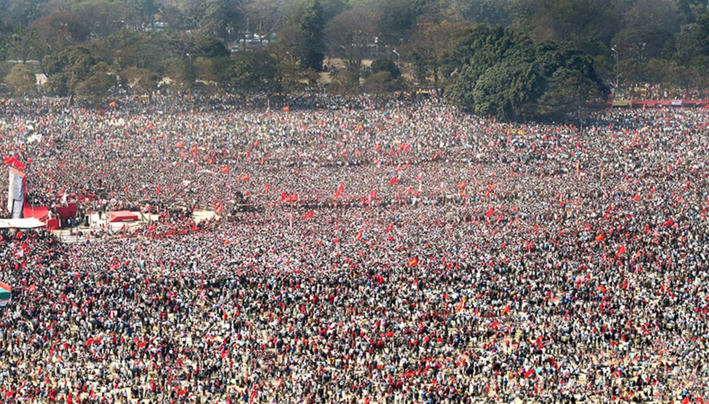 26 फरवरी को ब्रिगेड परेड ग्राउंड में कांग्रेस-वाम मोर्चा का शक्ति प्रदर्शन!