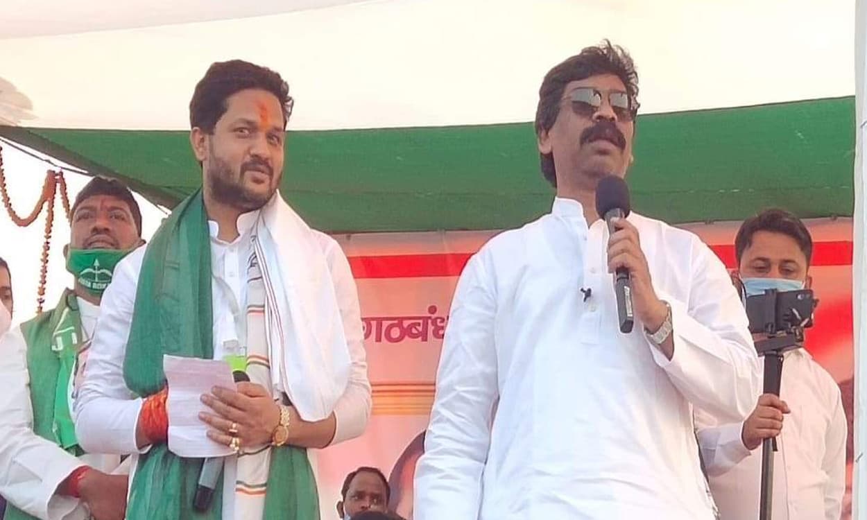 दुगदा में सीएम हेमंत सोरेन केंद्र सरकार पर जमकर बरसे, बोले- डीवीसी को भी बेचने की हो रही है साजिश