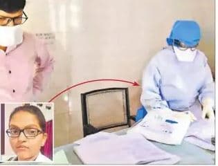 कोरोना वॉरियर : मां बनने के महज 7 दिन बाद ही ड्यूटी पर लौटी डॉक्टर, निभा रही हैं अपना फर्ज