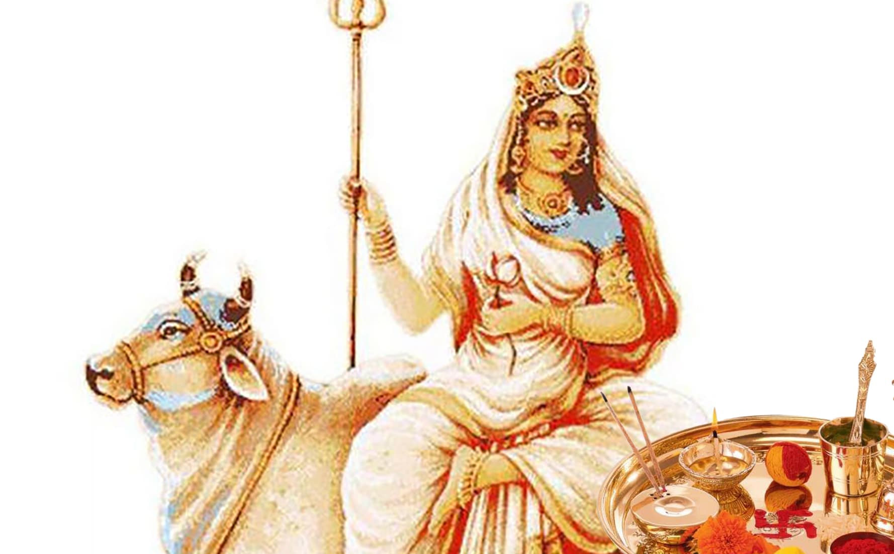 Ma Shailputri Puja Vidhi: चैत्र नवरात्र के पहले दिन ऐसे करें हिमालय पुत्री देवी शैलपुत्री की पूजा, जानें मंत्र, स्तुति, स्त्रोत, प्रार्थना व आरती