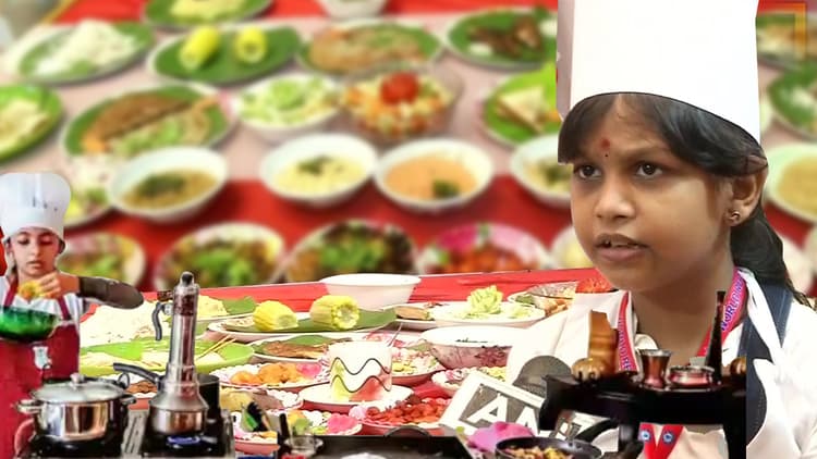 तमिलनाडु की इस बच्ची के नाम 58 मिनट में 46 व्यंजन बनाने का वर्ल्ड रिकॉर्ड, इससे पहले केरल की 10 वर्षीय बच्ची के नाम था रिकॉर्ड