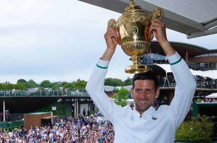 Wimbledon 2021 : जोकोविच ने विंबलडन जीतकर रचा इतिहास, फेडरर-नडाल के रिकॉर्ड की बराबरी की