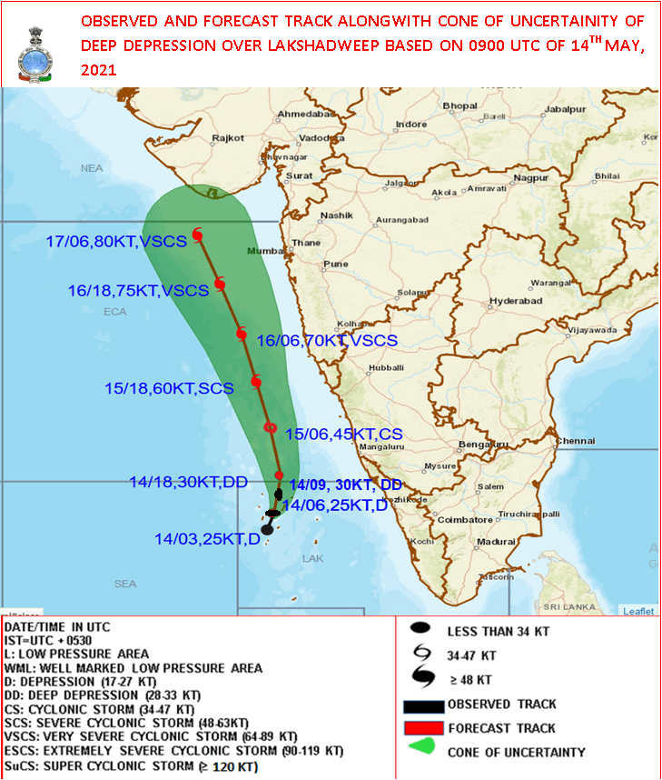 मौसम विभाग की चेतावनी : केरल में रेड अलर्ट, 308 लोगों को सुरक्षित स्थान पर पहुंचाया गया, अरब सागर में डीप डिप्रेशन