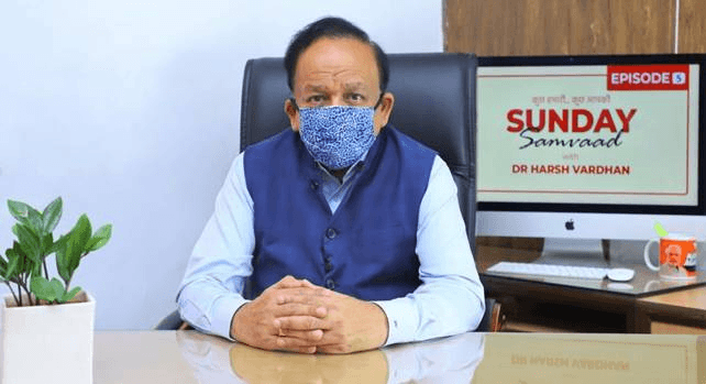 डॉ हर्षवर्धन ने कहा, त्योहारों के दौरान भीड़ लगाना अनुचित, आज सबसे बड़ा धर्म कोविड से जंग