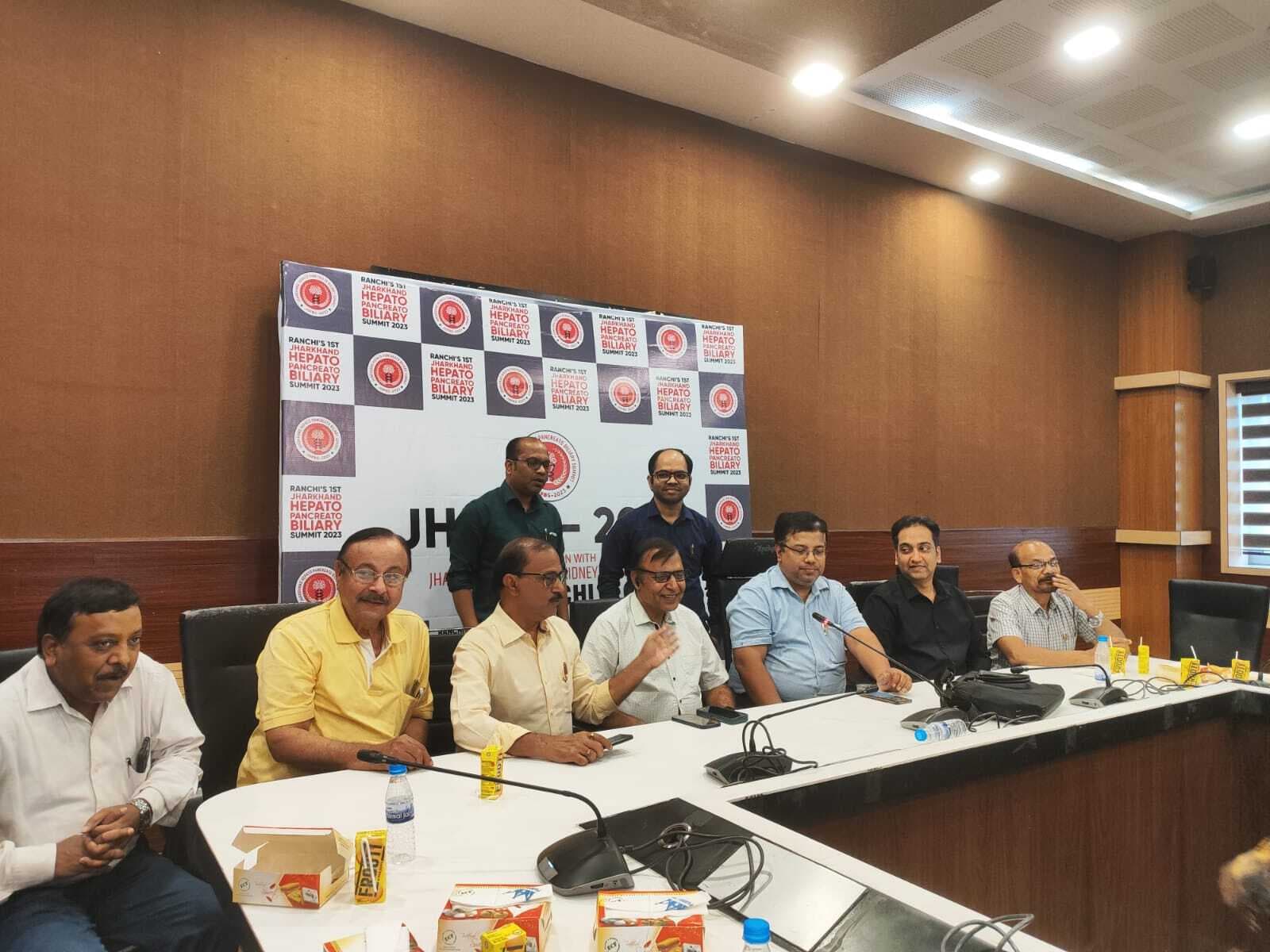 पहला झारखंड हेपाटो-पैनक्रिएटो BILIARY समिट 10 और 11 जून को रांची में, देश के जाने माने डॉक्टर्स होंगे शामिल