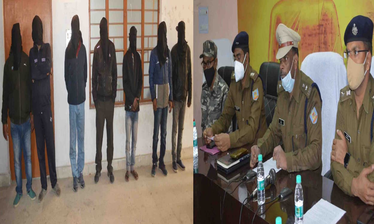 Jharkhand Crime News : अमन श्रीवास्तव गिरोह के शूटर समेत 7 क्रिमिनल गिरफ्तार, हथियार भी बरामद, खुले कई राज