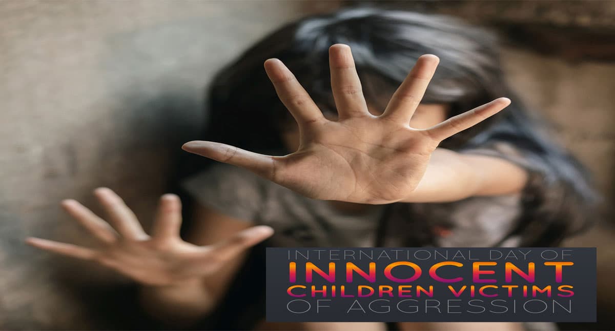 आज है आक्रामकता का शिकार हुए मासूम बच्चों का अंतरराष्ट्रीय दिवस,जानें इस दिन को मनाने का कारण