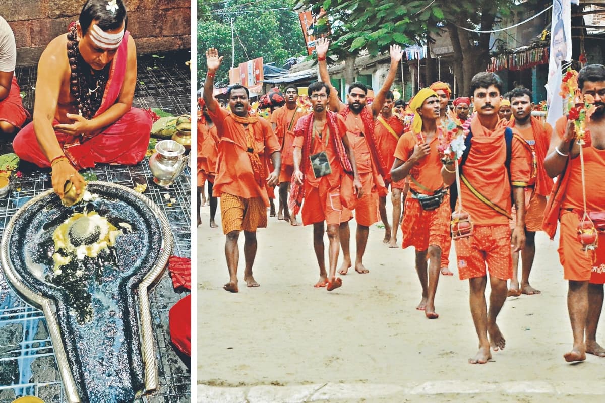 मलमास की तीसरी सोमवारी आज, बाबाधाम पहुंचते ही तेजी से बढ़ रहे कदम, कतार में आगे लगने का उत्साह