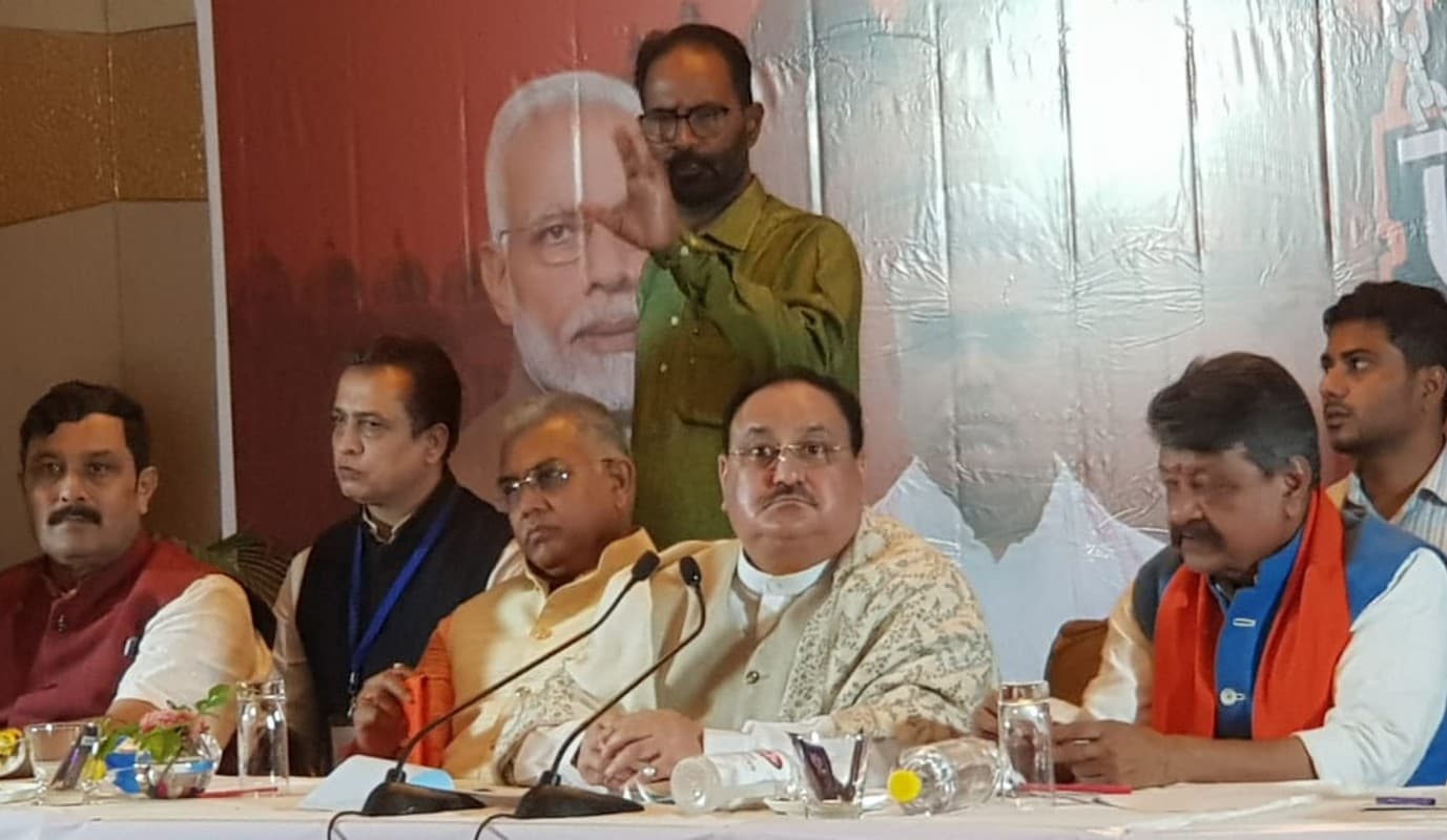 भाजपा ही करती है बांग्ला संस्कृति का प्रतिनिधित्व, बर्दवान में बोले जेपी नड्डा