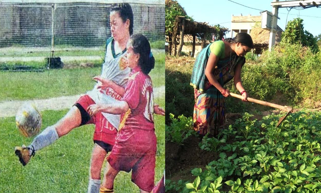 खेतों में मजदूरी व सब्जी बेचने को मजबूर है अंतरराष्ट्रीय फुटबॉल खिलाड़ी झालो कुमारी, नहीं ले रहा कोई सुध