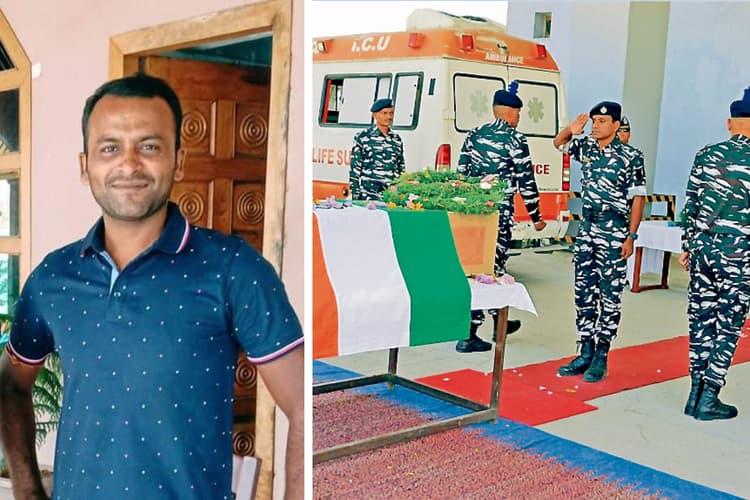 पुलवामा में आतंकी हमले में गिरिडीह का लाल अजय शहीद, आज आयेगा शव