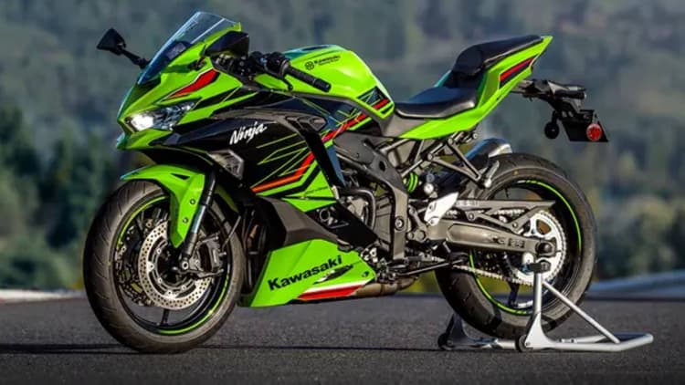 कावासाकी निंजा जेडएक्स 4आर भारत में जल्द होगी लॉन्च, टीजर जारी