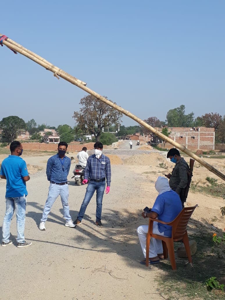 कोडरमा : दो लोगों में कोरोना संक्रमण के बाद प्रशासन में हड़कंप, बगरीडीह को किया सील