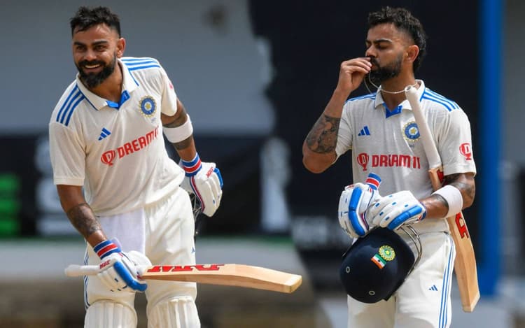 Watch: विराट कोहली ने शुभमन गिल के अंदाज में मनाया 76वें शतक का जश्न, सोशल मीडिया पर वीडियो वायरल