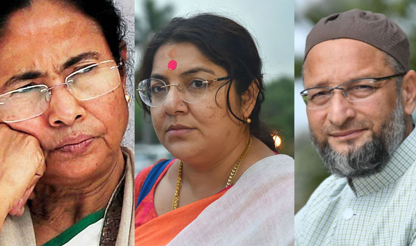 खान, कुरैशी, ओवैसी के वोट से 2021 का चुनाव जीतने का ख्वाब देख रहे थे, तृणमूल पर भाजपा का कटाक्ष खान, कुरैशी, ओवैसी के वोट से 2021 का चुनाव जीतने का ख्वाब देख रहे थे, तृणमूल पर भाजपा का कटाक्ष