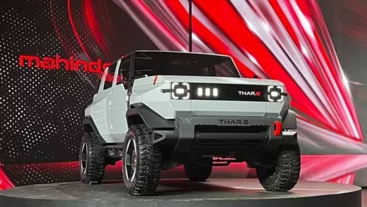 Thar.e: महिंद्रा ने पेश किया इलेक्ट्रिक थार का कॉन्सेप्ट मॉडल, आने वाली चार SUV की टाइमलाइन से भी उठा पर्दा