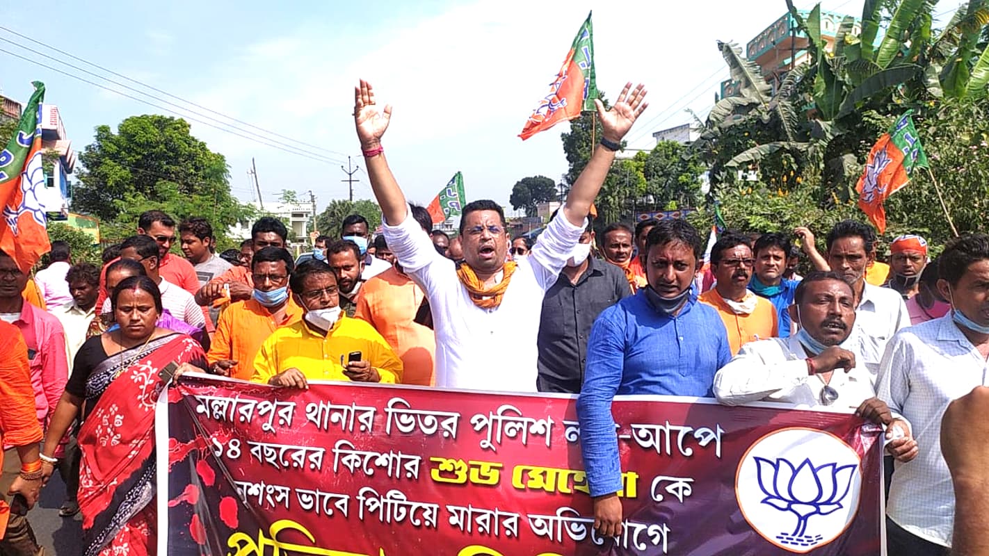 हिरासत में किशोर की मौत पर बंगाल में हंगामा, भाजपा का 12 घंटे मल्लारपुर बंद, मृतक के पिता बोले, हम तृणमूल समर्थक