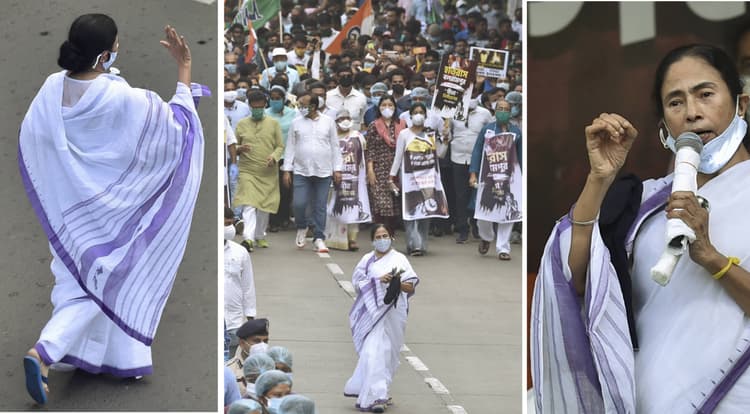 भाजपा देश की सबसे बड़ी महामारी, सबसे ज्यादा दलितों को करती है प्रताड़ित, हाथरस की घटना के विरोध में हुई रैली में गरजीं ममता बनर्जी