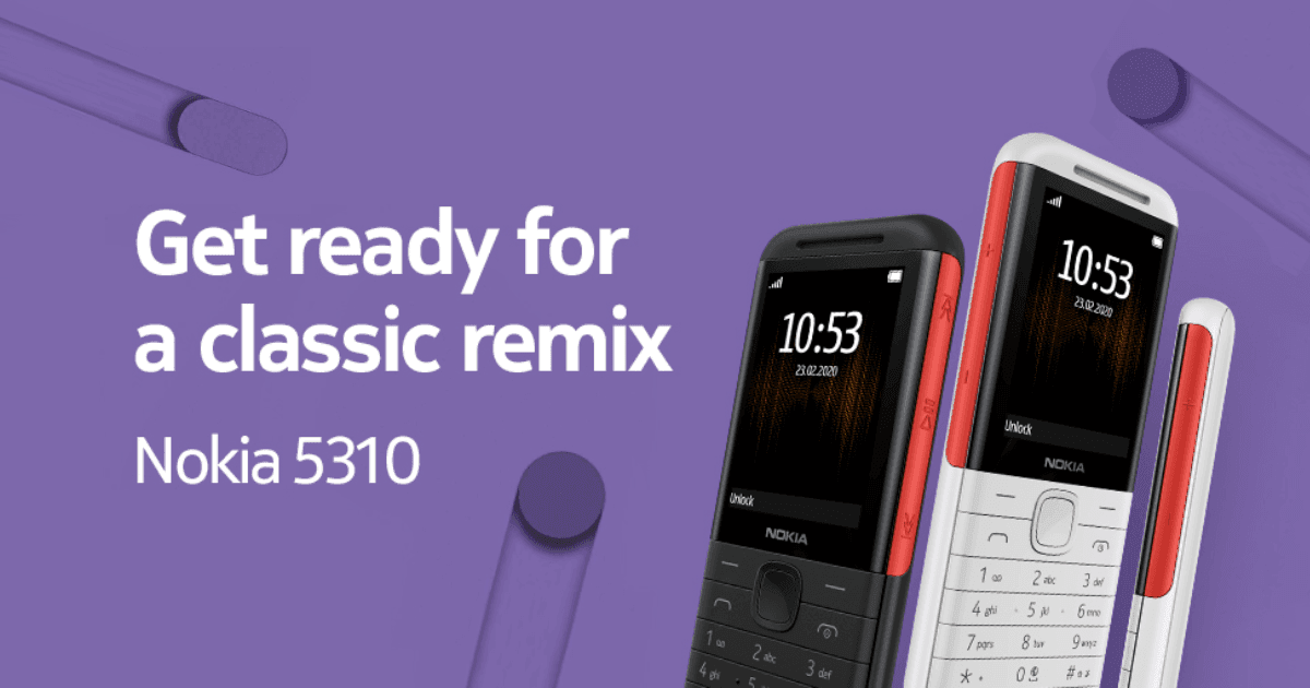 Nokia 5310 XpressMusic 2020 लॉन्च, फीचर्स और कीमत जानने के लिए यहां क्लिक करें Nokia 5310 XpressMusic 2020 लॉन्च, फीचर्स और कीमत जानने के लिए यहां क्लिक करें