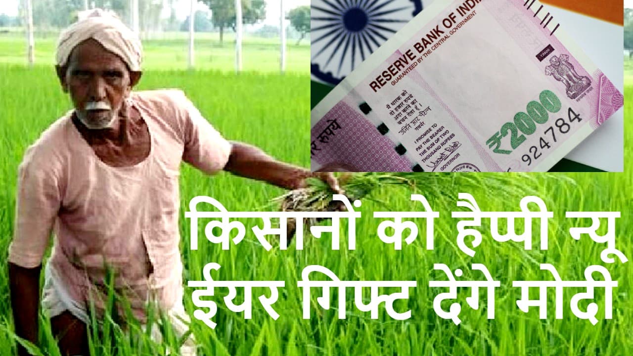 PM Kisan : नये साल पर किसानों को तोहफा देंगे पीएम मोदी, 1 जनवरी को खाते में आयेंगे पीएम किसान के 2000 रुपये