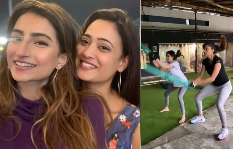 Palak Tiwari बनीं Shweta Tiwari की वर्कआउट पार्टनर, मां-बेटी की जोड़ी जिम में जमकर बहा रही हैं पसीना
