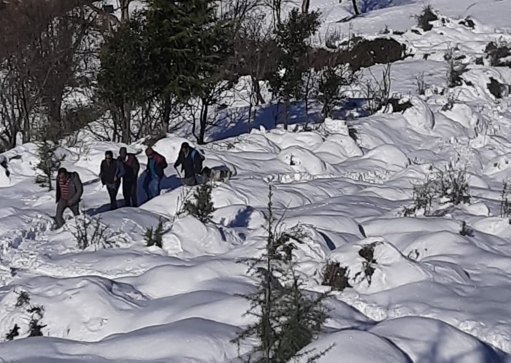 Himachal Pradesh: बर्फ में कठिन ड्यूटी, वेतन केवल 200 रुपये, पुलिस जवानों का बड़ा सहारा हैं ये SPO Himachal Pradesh: बर्फ में कठिन ड्यूटी, वेतन केवल 200 रुपये, पुलिस जवानों का बड़ा सहारा हैं ये SPO