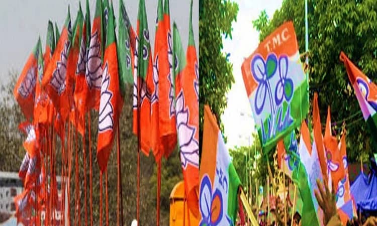 रासबिहारी में BJP के प्रचार रथ में तोड़फोड़ से इलाके में तनाव, TMC पर लगा आरोप
