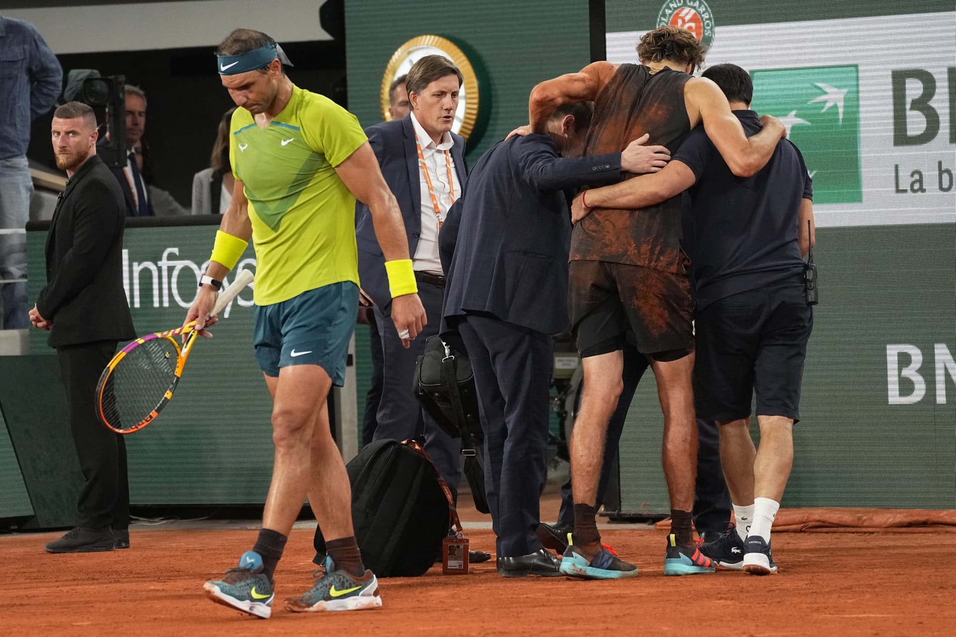 French open 2022: ज्वेरेव चोटिल, राफेल नडाल फाइनल में पहुंचने वाले दूसरे सबसे उम्रदराज खिलाड़ी French open 2022: ज्वेरेव चोटिल, राफेल नडाल फाइनल में पहुंचने वाले दूसरे सबसे उम्रदराज खिलाड़ी