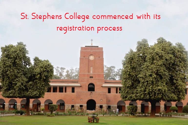 डीयू के सेंट स्टीफेंस कॉलेज में रजिस्ट्रेशन प्रक्रिया शुरू, जानिए पूरी डिटेल