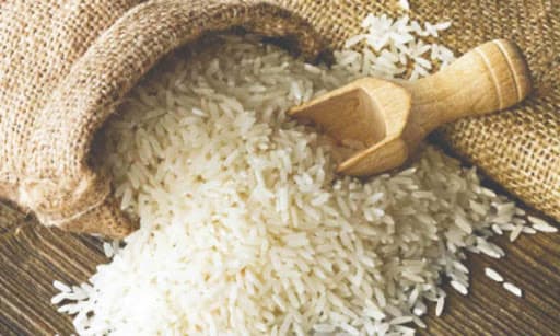 उसना व गैर-बासमती चावल की निर्यात हिस्सेदारी