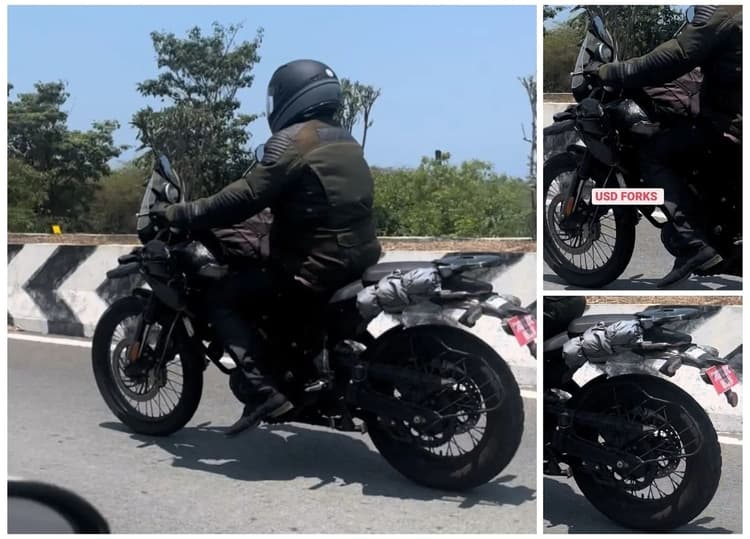 Royal Enfield Himalayan 450 लॉन्च से पहले हुई स्पॉट, कई नए बदलाव और फीचर्स को किया गया शामिल