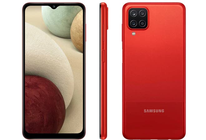 Samsung Galaxy A12: 5000mAh बैटरी और 5 कैमरों के साथ आया सैमसंग का बजट स्मार्टफोन, यहां जानें सारी डीटेल Samsung Galaxy A12: 5000mAh बैटरी और 5 कैमरों के साथ आया सैमसंग का बजट स्मार्टफोन, यहां जानें सारी डीटेल