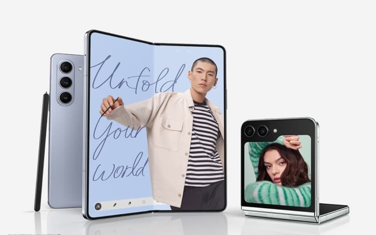 Samsung के नये Flip 5 और Fold 5 स्मार्टफोन्स काे 28 घंटे में 1 लाख लोगों ने किया Book