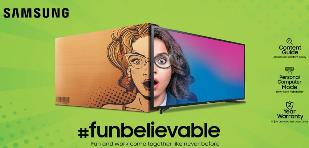 Funbelievable! Samsung ने लॉन्च किया सस्ता Smart TV, कीमत 12990 रुपये से शुरू