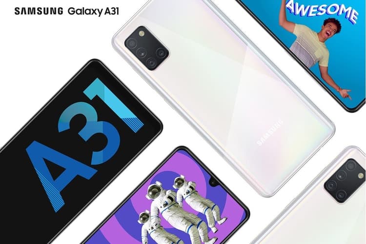 Samsung Galaxy A31 लॉन्च : 5000mAh बैटरी, 20MP सेल्फी कैमरा के अलावा ये खूबियां भी खास