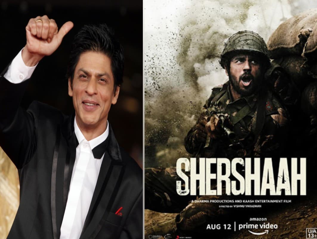 Shershaah देखकर Shahrukh Khan ने दिया ये रिएक्शन, Sidharth Malhotra के परफॉर्मेंस को कहा 'सॉलिड'