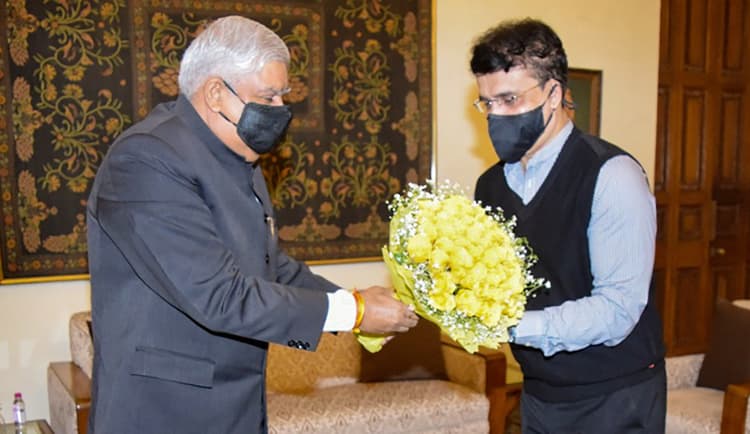 भाजपा में सौरभ गांगुली! कोलकाता में राज्यपाल धनखड़ से मुलाकात के बाद दिल्ली में आज अमित शाह से मिलेंगे