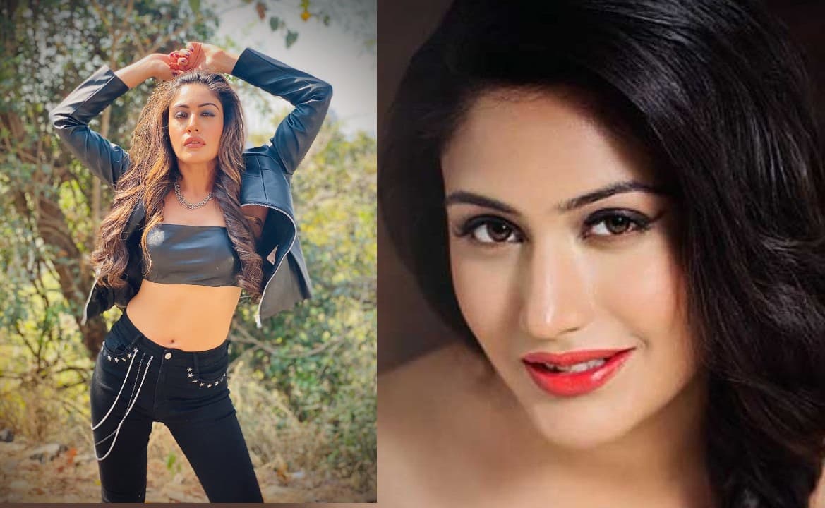 Naagin फेम Surbhi Chandna ब्लैक क्रॉपटॉप में लगीं बवाल, एक्ट्रेस बोली साड़ी छोड़कर तो . . .