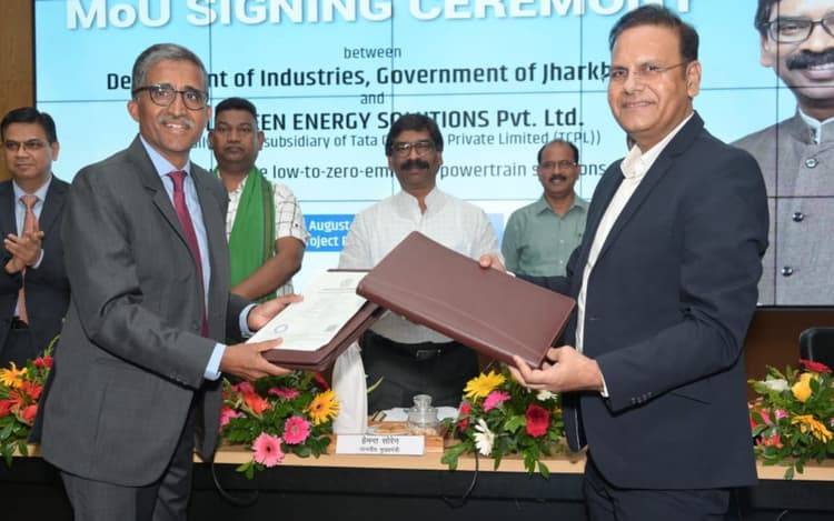 हाइड्रोजन इंजन निर्माण परियोजना विकास को देगी गति, क्लाइमेट चेंज पर कर रहे सकारात्मक काम, बोले हेमंत सोरेन