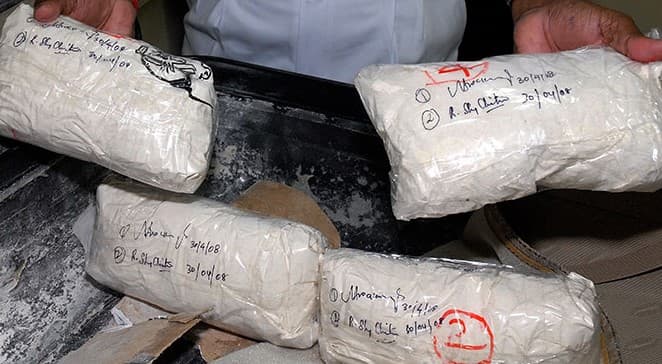 कोलकाता में चार ड्रग्स सप्लायर्स गिरफ्तार, 55 करोड़ की हेरोइन जब्त, बिहार का एक आरोपी